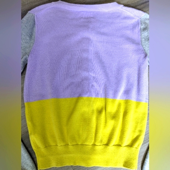 Mini Boden Color Block Cardigan - Picture 5 of 5